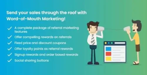 Referral System for WooCommerce GPL v1.3.12.1 – Extension